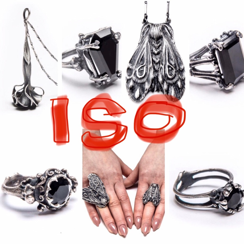 LOOKING FOR BLOODMILK JEWELRY 🖤🦇🌙
